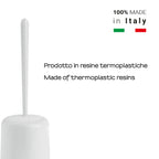 Scopino da appoggio con ciuffo in setole di Gedy serie Junior - Bianco