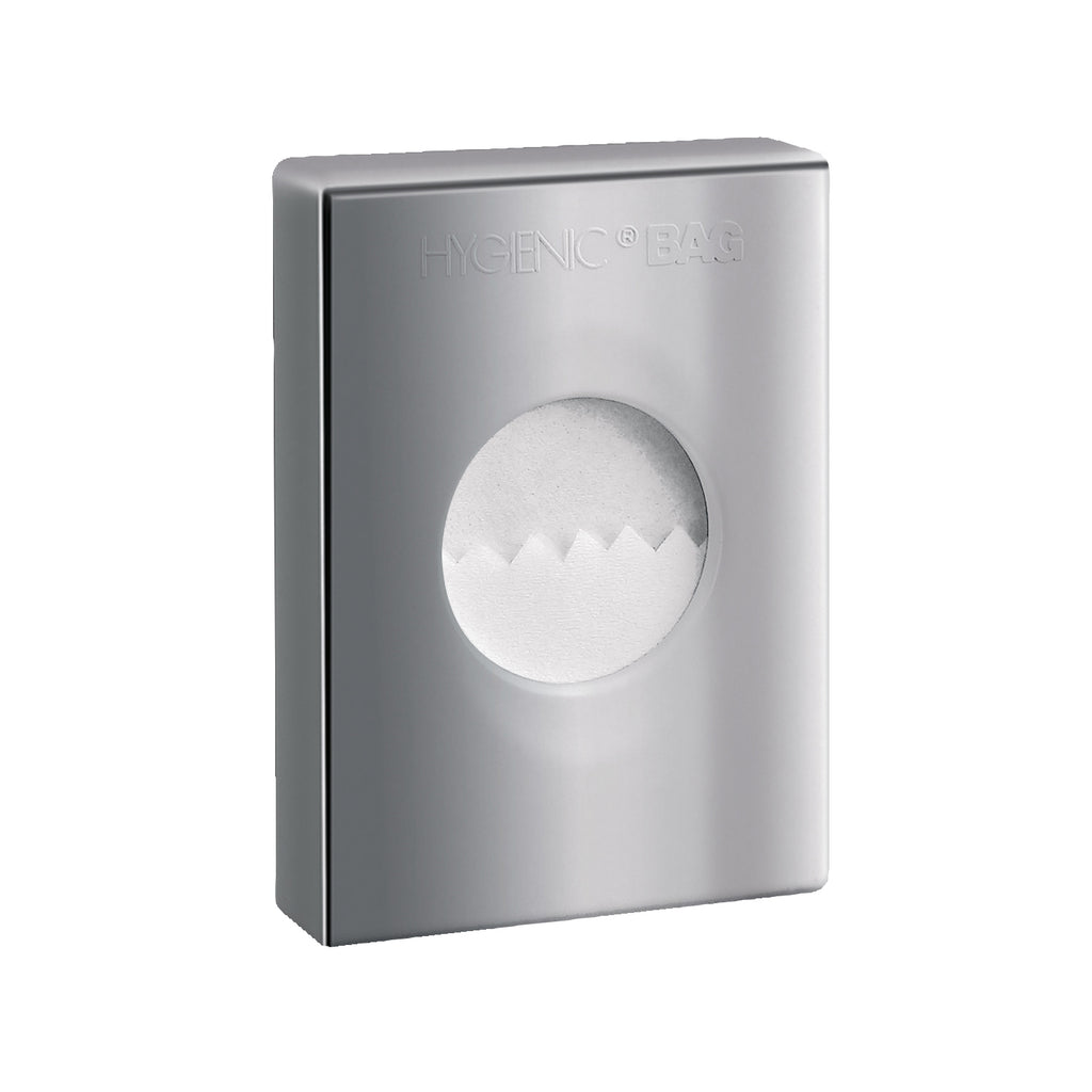 Portasacchetti igienici di Gedy in resine termoplastiche - Cromato