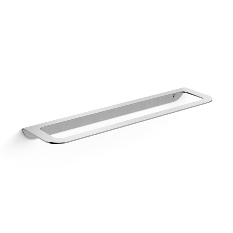 Porta asciugamani da parete in acciaio inox satinato Lineabeta collezione Roersa cm 64