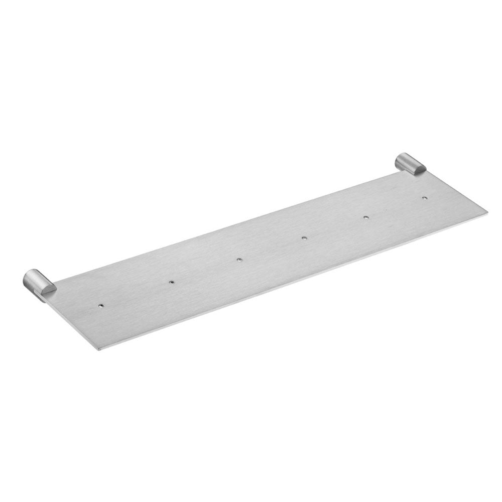 Mensola a muro in acciaio inox satinato della collezione 'Logic' by Cosmic 10