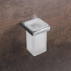Bicchiere in vetro acidato collezione LulÃ¹ di Colombo Design