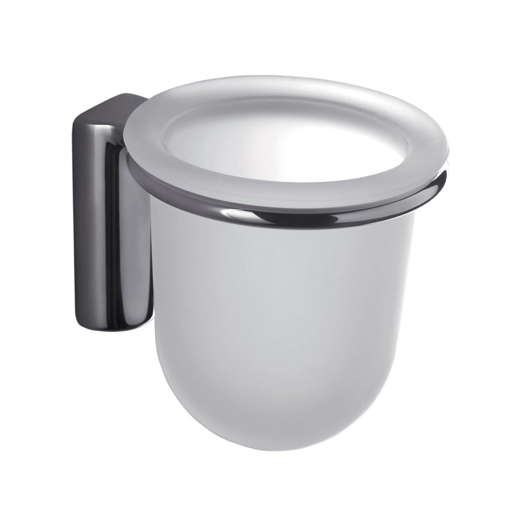 Porta bicchiere in ottone collezione Luna di Colombo Design