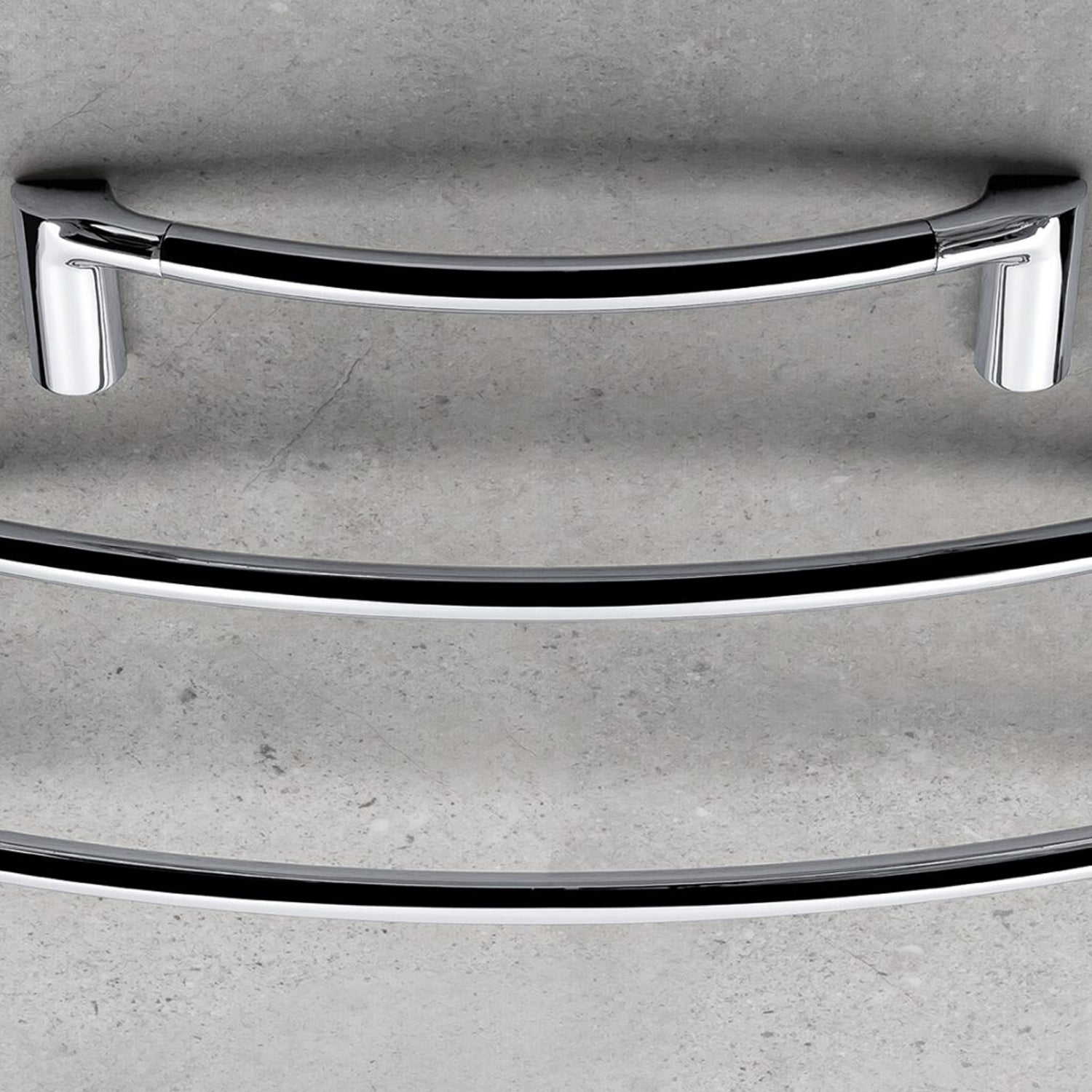 Porta salvietta 63cm in ottone collezione Luna di Colombo Design