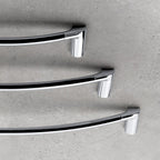 Porta salvietta 63cm in ottone collezione Luna di Colombo Design