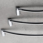 Porta salvietta 63cm in ottone collezione Luna di Colombo Design