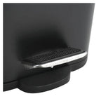 Pattumiera a pedale modello Erik in acciaio capienza 5 Litri colore nero