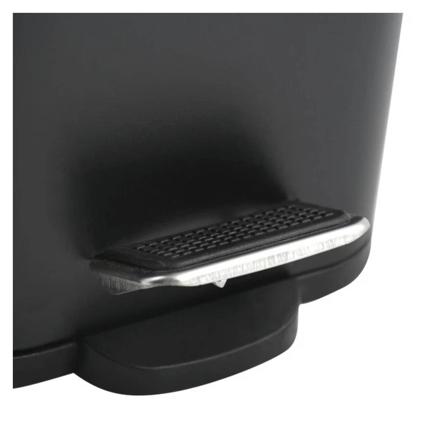 Pattumiera a pedale modello Erik in acciaio capienza 5 Litri colore nero