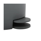 Pattumiera a pedale modello Osaki capienza 3 litri colore grigio antracite