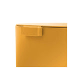 Pattumiera a pedale modello Osaki capienza 3 litri colore zafferano