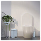 Pattumiera a pedale modello Akira capienza 5 litri colore blu ghiaccio opaco