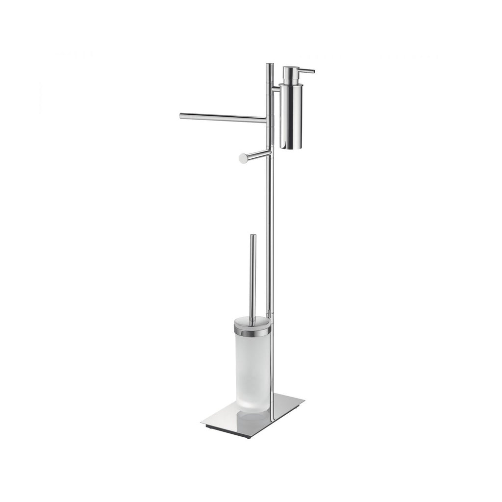 Piantana in ottone con dispenser sapone