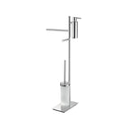 Piantana in ottone con dispenser sapone
