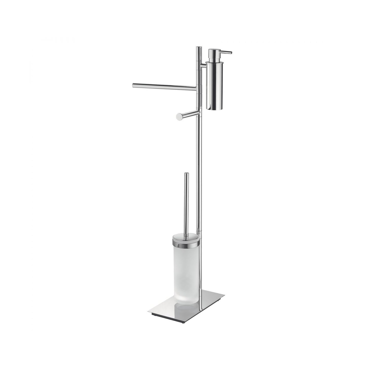 Piantana in ottone con dispenser sapone