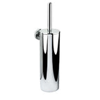 Porta scopino a muro in ottone cromato Colombo Design collezione Basic Con fissaggio a tassello e ad incollo con kit opzionale