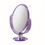 Specchio ovale ingranditore bifacciale di Gedy - Lilla