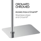 Piantana porta asciugamani ArtÃ¹ di Gedy - Cromato