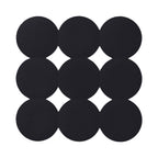 Tappeto antiscivolo doccia Giotto di Gedy 55x55 cm - Nero Matt