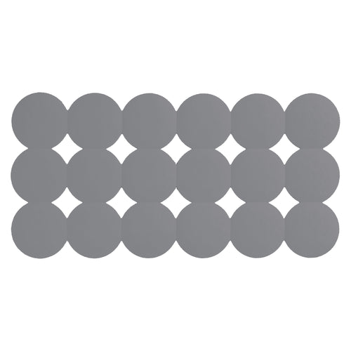 Tappeto antiscivolo vasca Giotto di Gedy 39x79 cm - Grigio