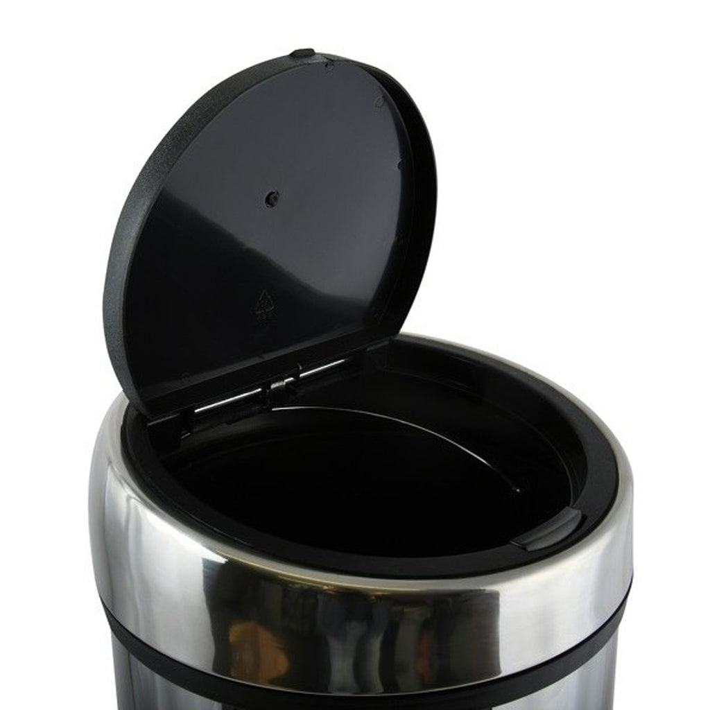 Pattumiera con sistema Touch in Acciaio Inox da 30L - Cromato