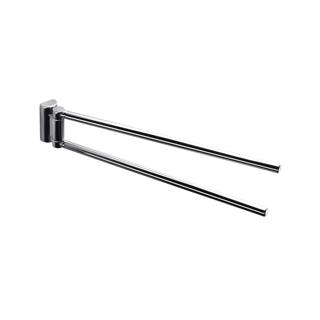 Porta salvietta doppio snodo 25cm in ottone collezione Luna di Colombo Design