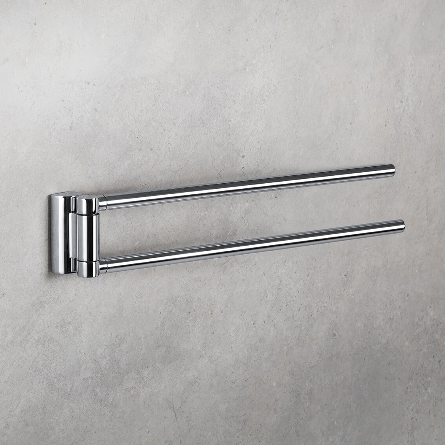 Porta salvietta doppio snodo 25cm in ottone collezione Luna di Colombo Design