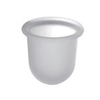 Bicchiere in vetro acidato collezione Luna di Colombo Design