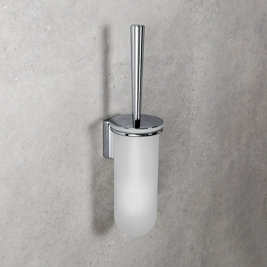 Manico con sbuffo per scopino a muro Luna di Colombo Design
