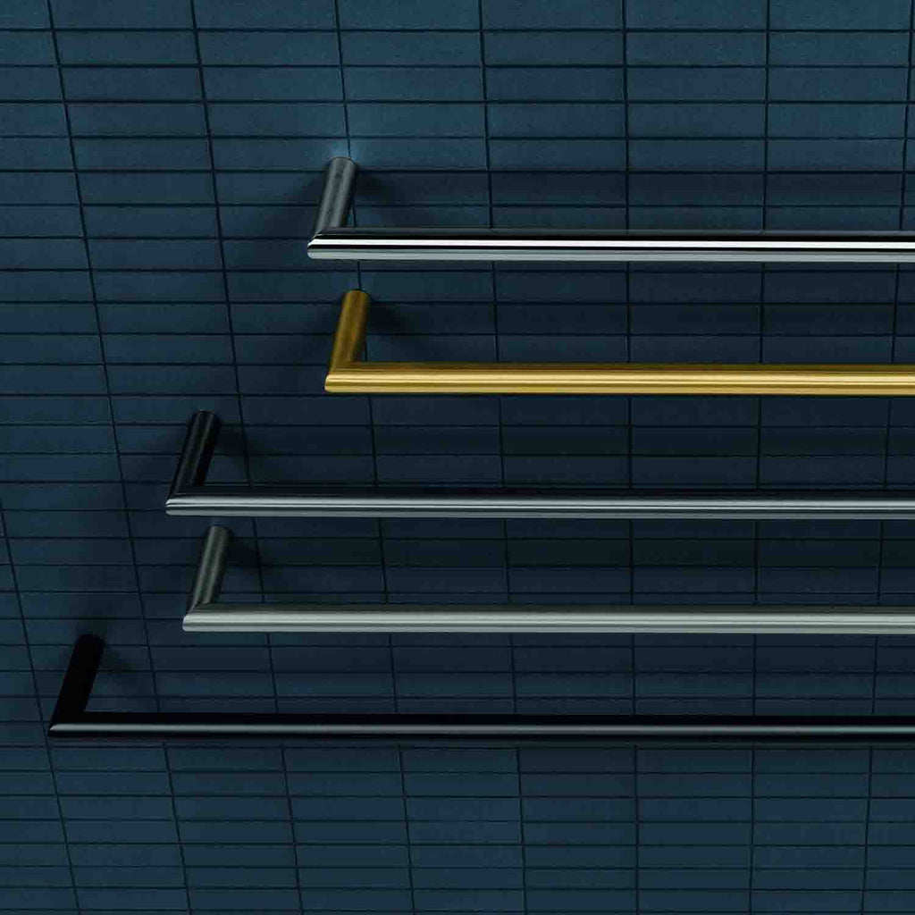 Porta asciugamani cm 46 in ottone cromato  Colombo Design collezione Mini Con fissaggio a tassello