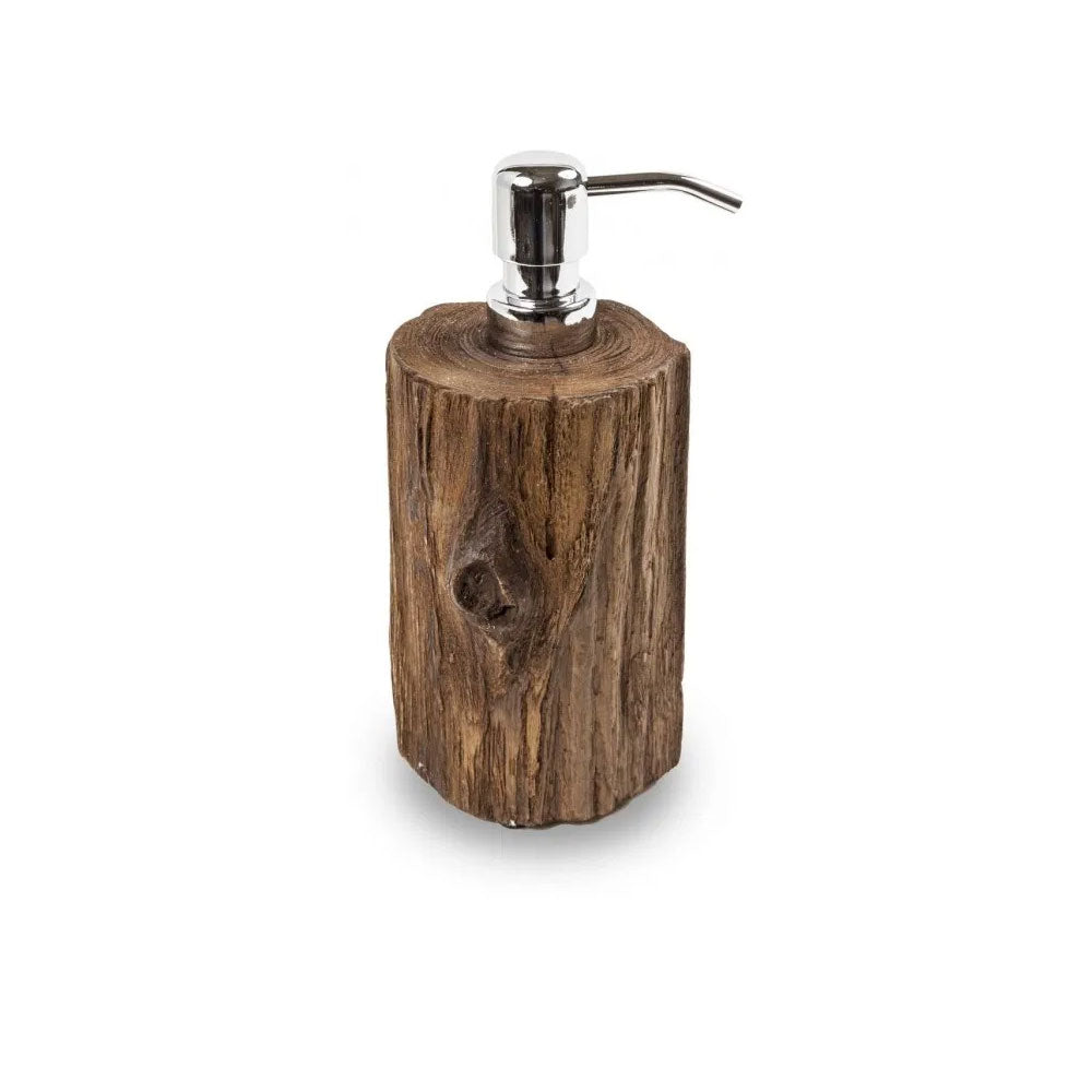 Dispenser Sapone 'Dalem' in Teak recuperato by Cipi - cm Ã¸ 10