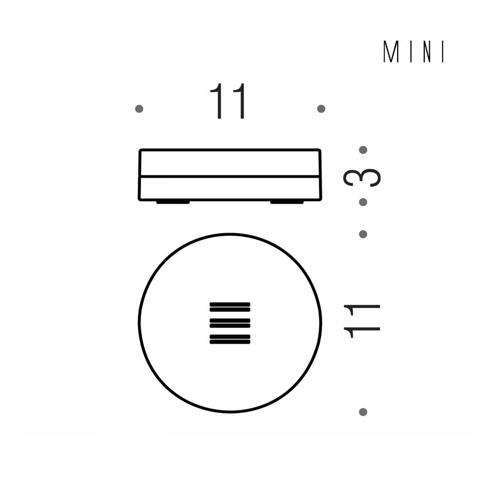 Porta Sapone  da appoggio in ottone cromato  Colombo Design collezione Mini