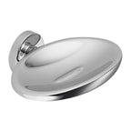 Porta sapone da bagno in ottone cromato collezione Plus di Colombo Design