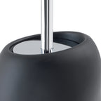 Scopino da appoggio con ciuffo in setole Gedy serie Iside - Nero Matt