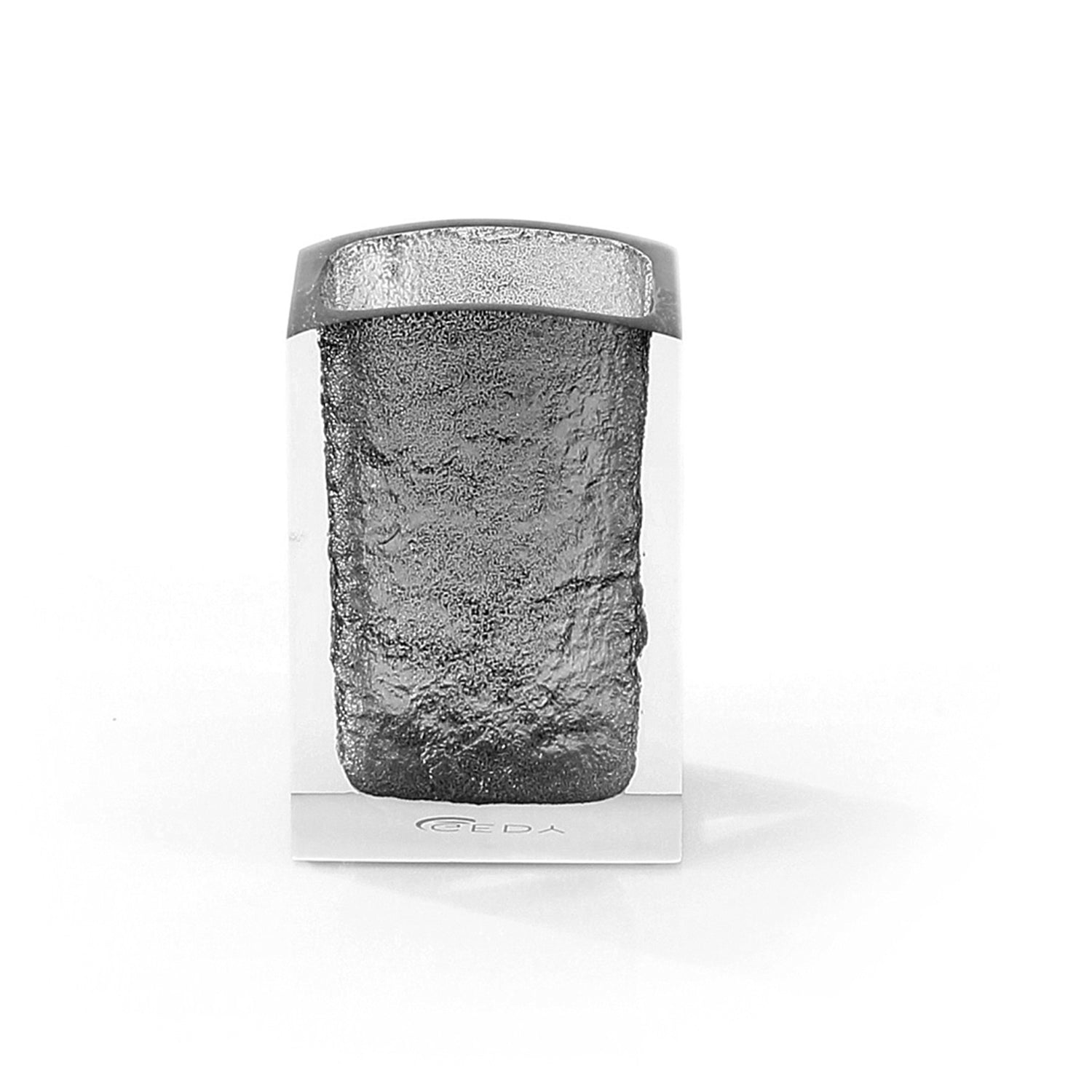 Portaspazzolini da appoggio Gedy modello Antares - Grigio