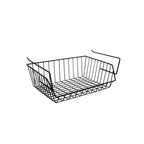 Cesto portaoggetti sospeso in acciaio - Nero Opaco