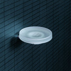 Porta Sapone  da appoggio in ottone cromato  Colombo Design collezione Mini