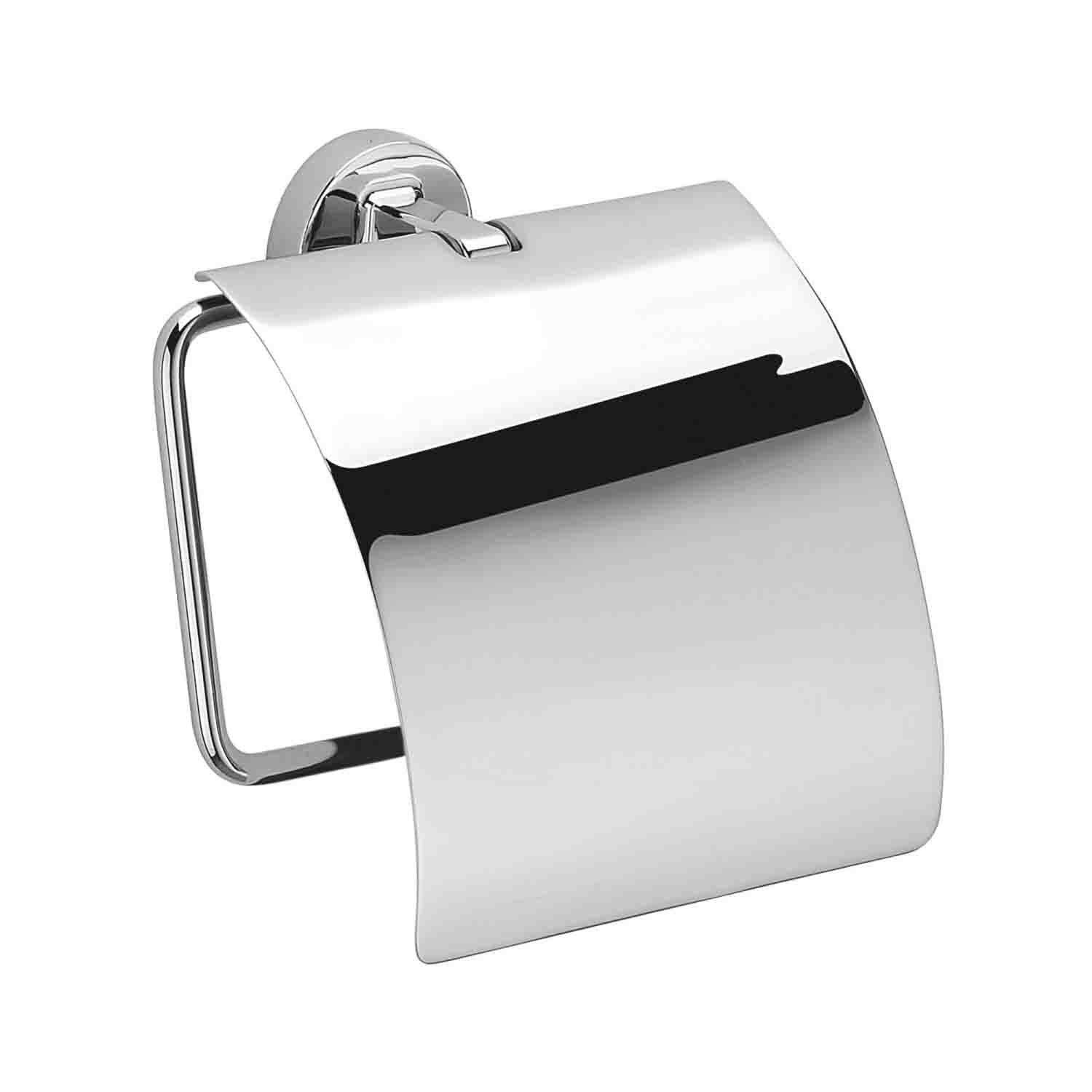 Porta rotolo coperto in ottone collezione Nordic di Colombo Design