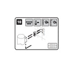 Dispenser sapone a muro in ottone cromato della collezione 'Architect' by Cosmic