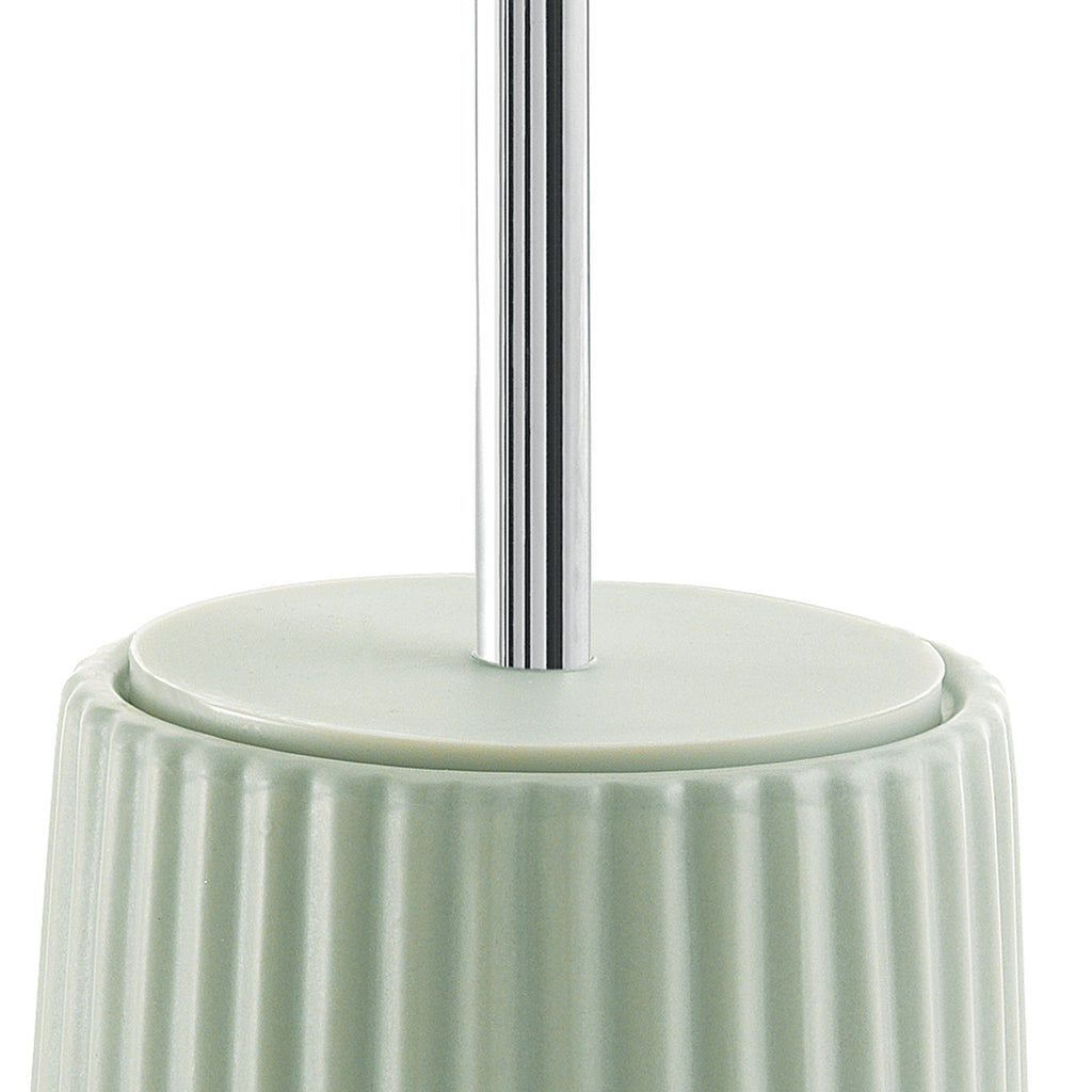 Scopino da appoggio in ceramica Gedy modello Marika - Verde Salvia