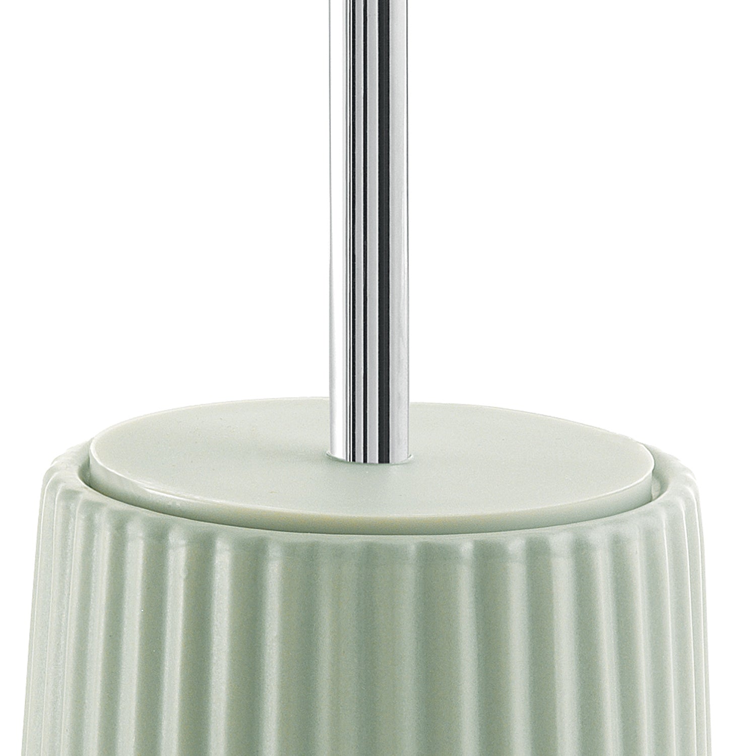 Scopino da appoggio in ceramica Gedy modello Marika - Verde Salvia