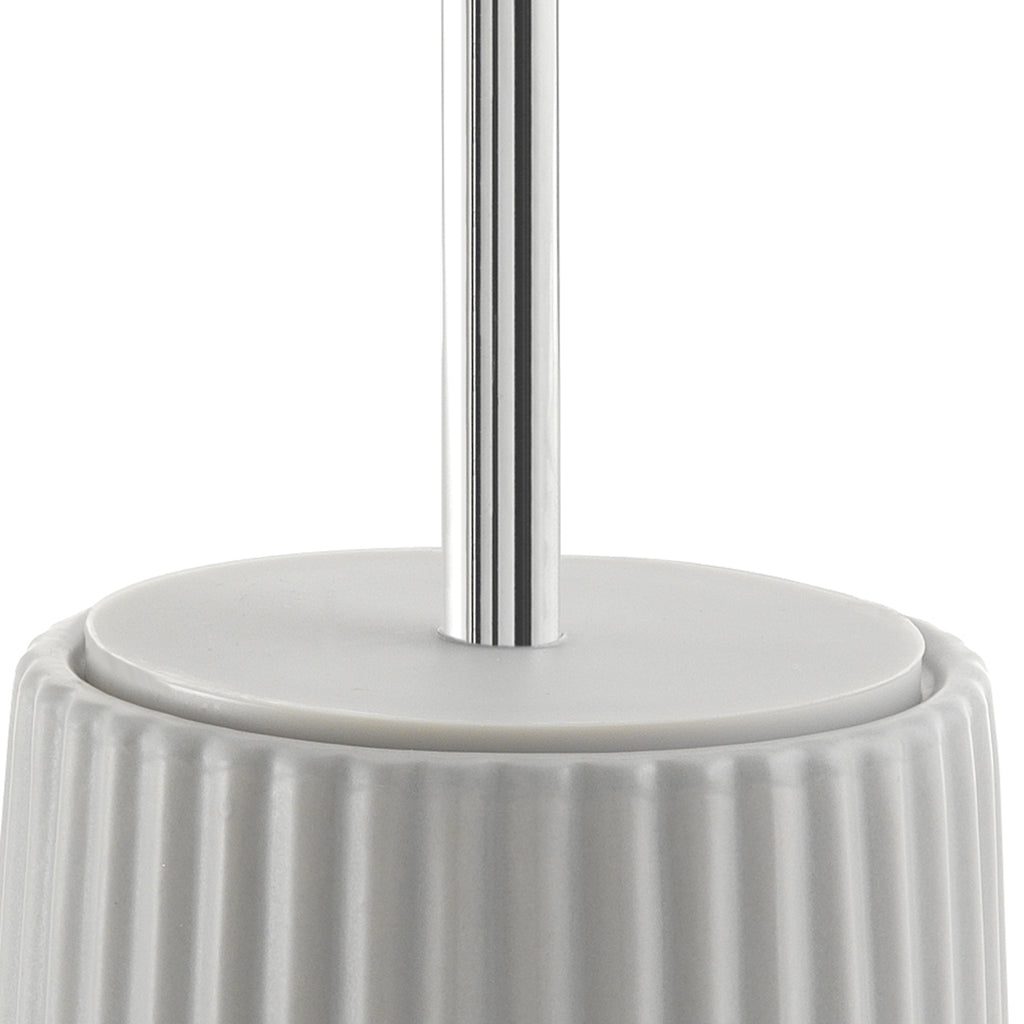 Scopino da appoggio in ceramica Gedy modello Marika - Grigio