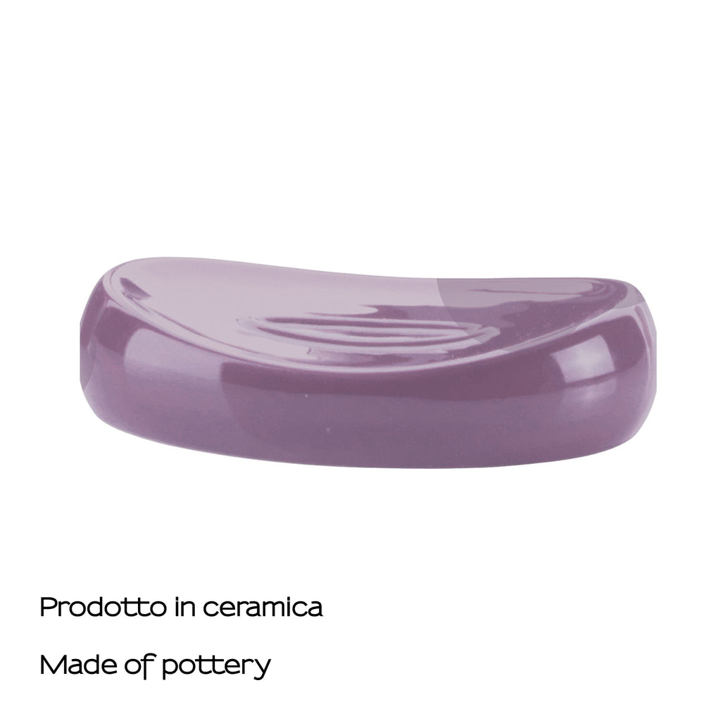 Portasapone da appoggio Gedy modello Azalea - Lilla