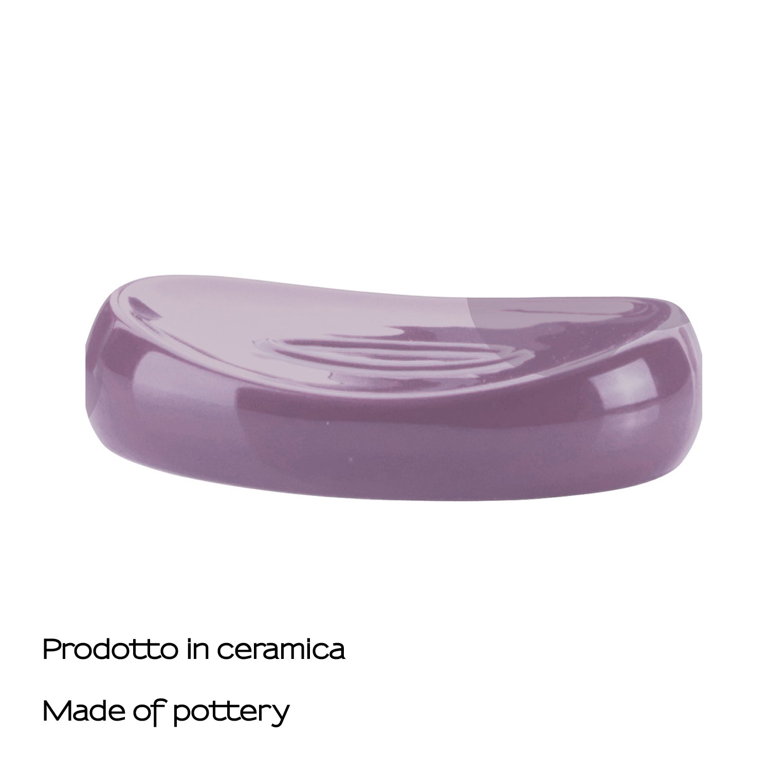 Portasapone da appoggio Gedy modello Azalea - Lilla