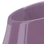 Portaspazzolini in ceramica Gedy modello Azalea - Lilla