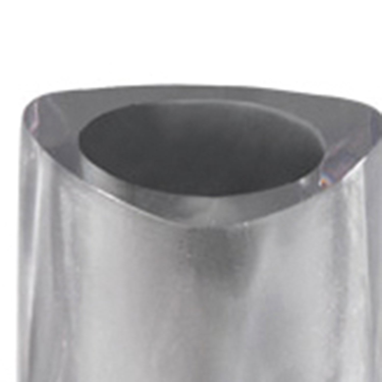 Portaspazzolini da appoggio Gedy modello Twist - Argento