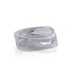 Portasapone da appoggio Gedy serie Twist - Argento