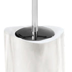 Scopino da appoggio con ciuffo in setole Gedy serie Twist - Bianco