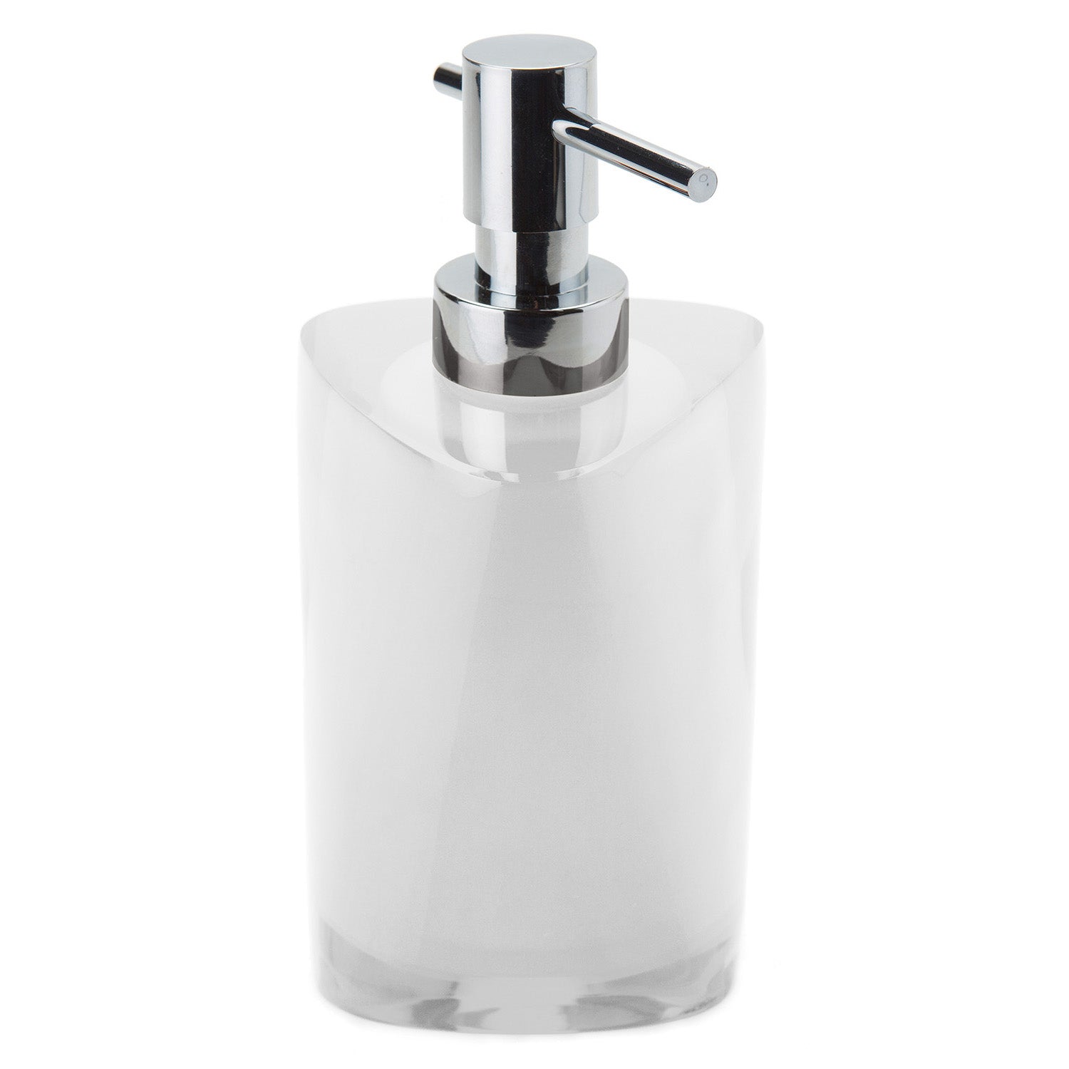 Dosasapone con erogatore in metallo Gedy serie Twist - Bianco