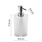 Dosasapone con erogatore in metallo Gedy serie Twist - Bianco