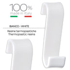 Appendiabiti per termoarredo modello Merlino - Bianco