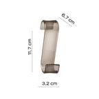 Appendiabiti per termoarredo modello Merlino - Moka